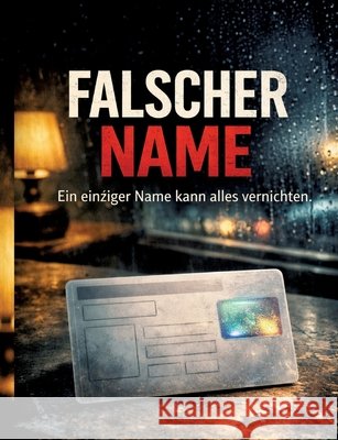 Falscher Name: Ein einziger Name kann alles vernichten. Dominik Mikulaschek 9783384863812 Tredition Gmbh