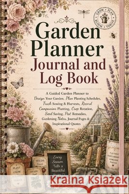 Garden Planner Journal & Log Book Inge Baum 9783384949523 Infinityou