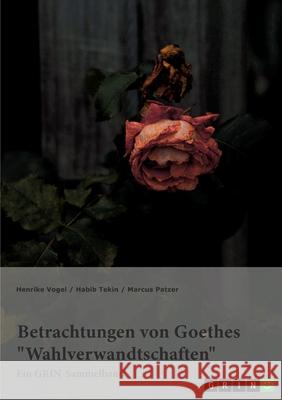 Betrachtungen von Goethes 