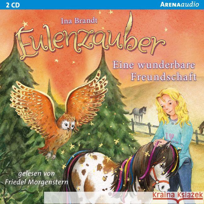 Eulenzauber - Eine wunderbare Freundschaft, 2 Audio-CDs : Lesung Brandt, Ina 9783401240350