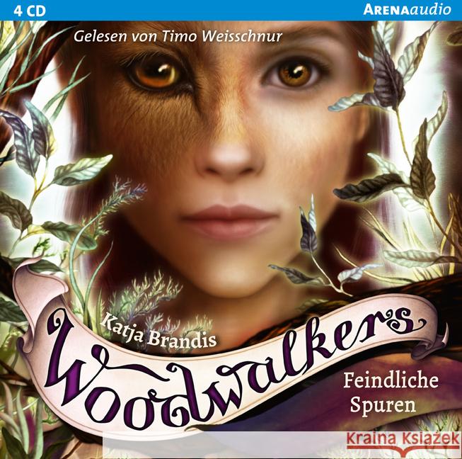Woodwalkers - Feindliche Spuren, 4 Audio-CD : Gekürzte Lesung Brandis, Katja 9783401241043 Arena