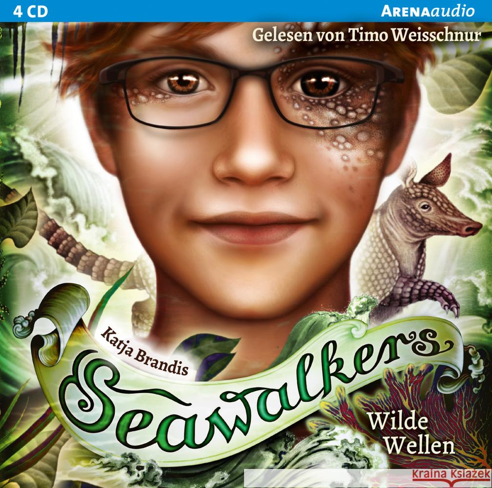 Seawalkers - Wilde Wellen, 4 Audio-CD : Lesung Brandis, Katja 9783401241302 Arena