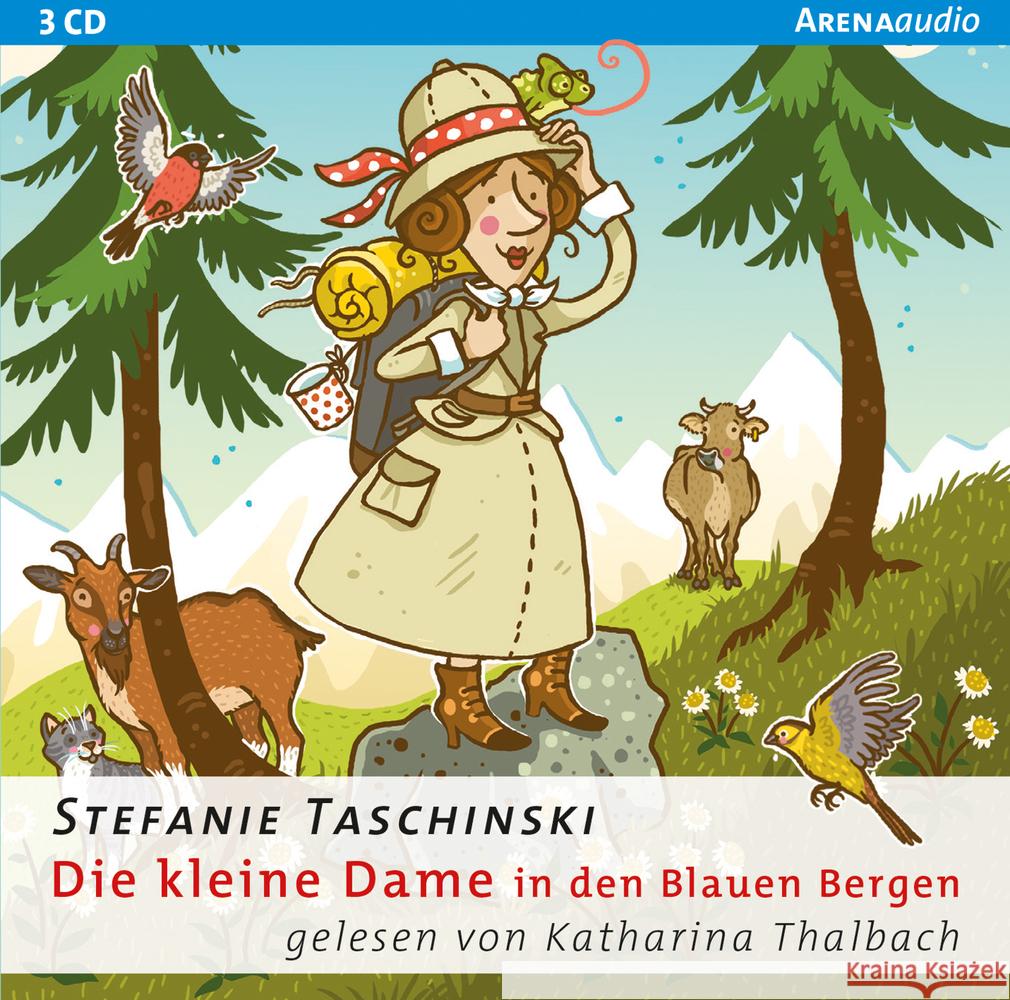 Die kleine Dame in den Blauen Bergen. Tl.5, 3 Audio-CD Taschniski, Stefanie 9783401241326 Arena