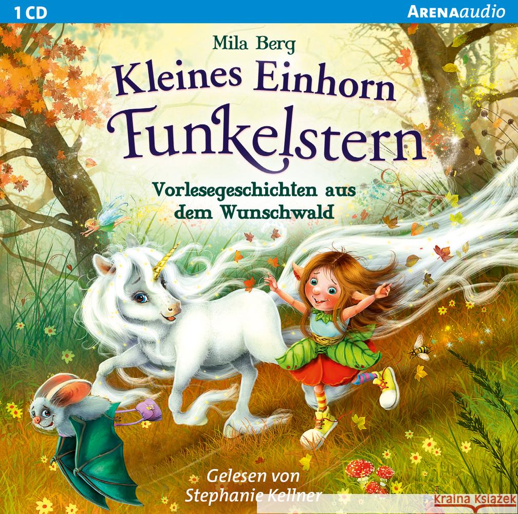 Kleines Einhorn Funkelstern, 1 Audio-CD Berg, Mila 9783401241340