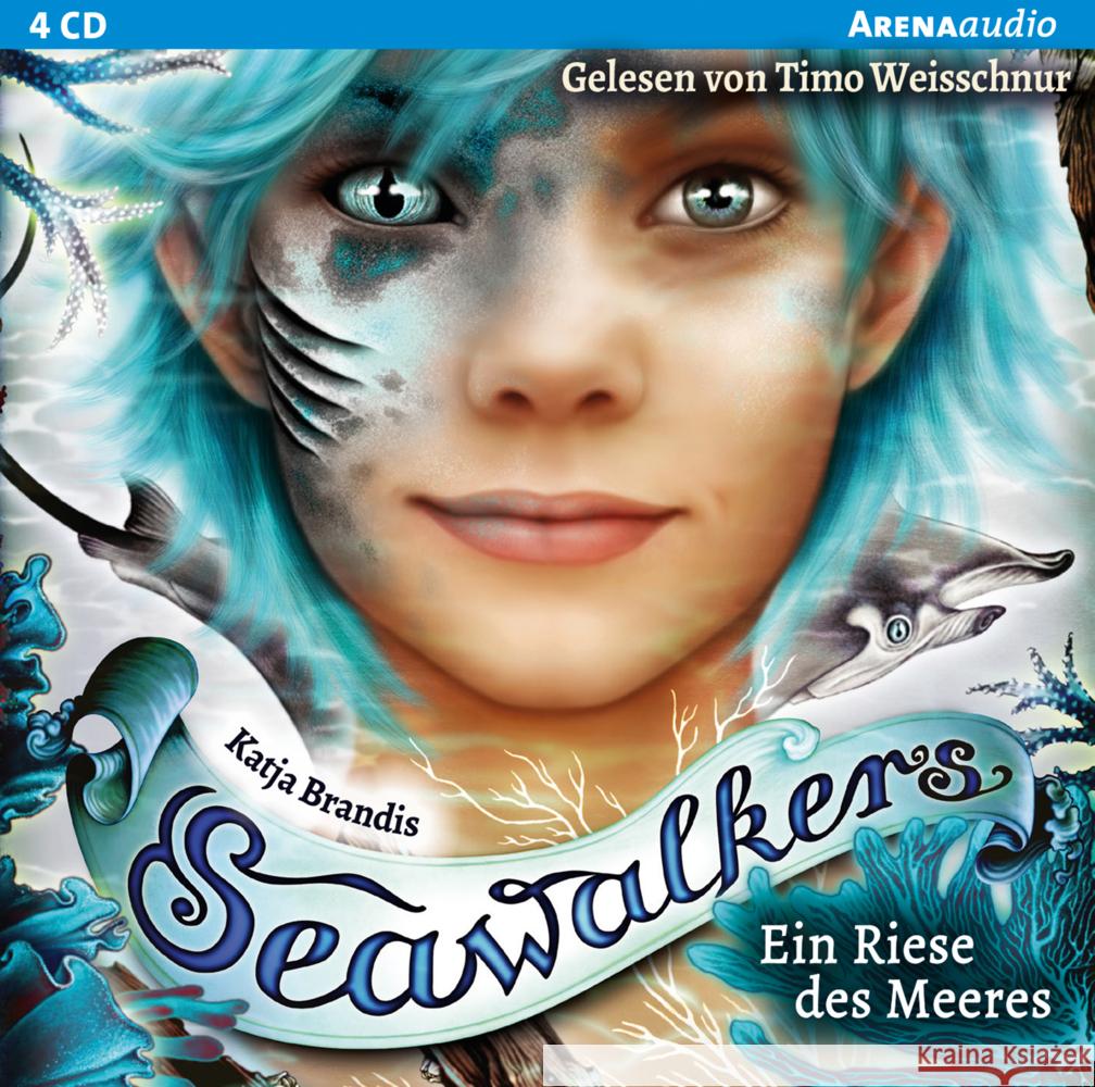 Seawalkers - Ein Riese des Meeres, 4 Audio-CD Brandis, Katja 9783401241425 Arena