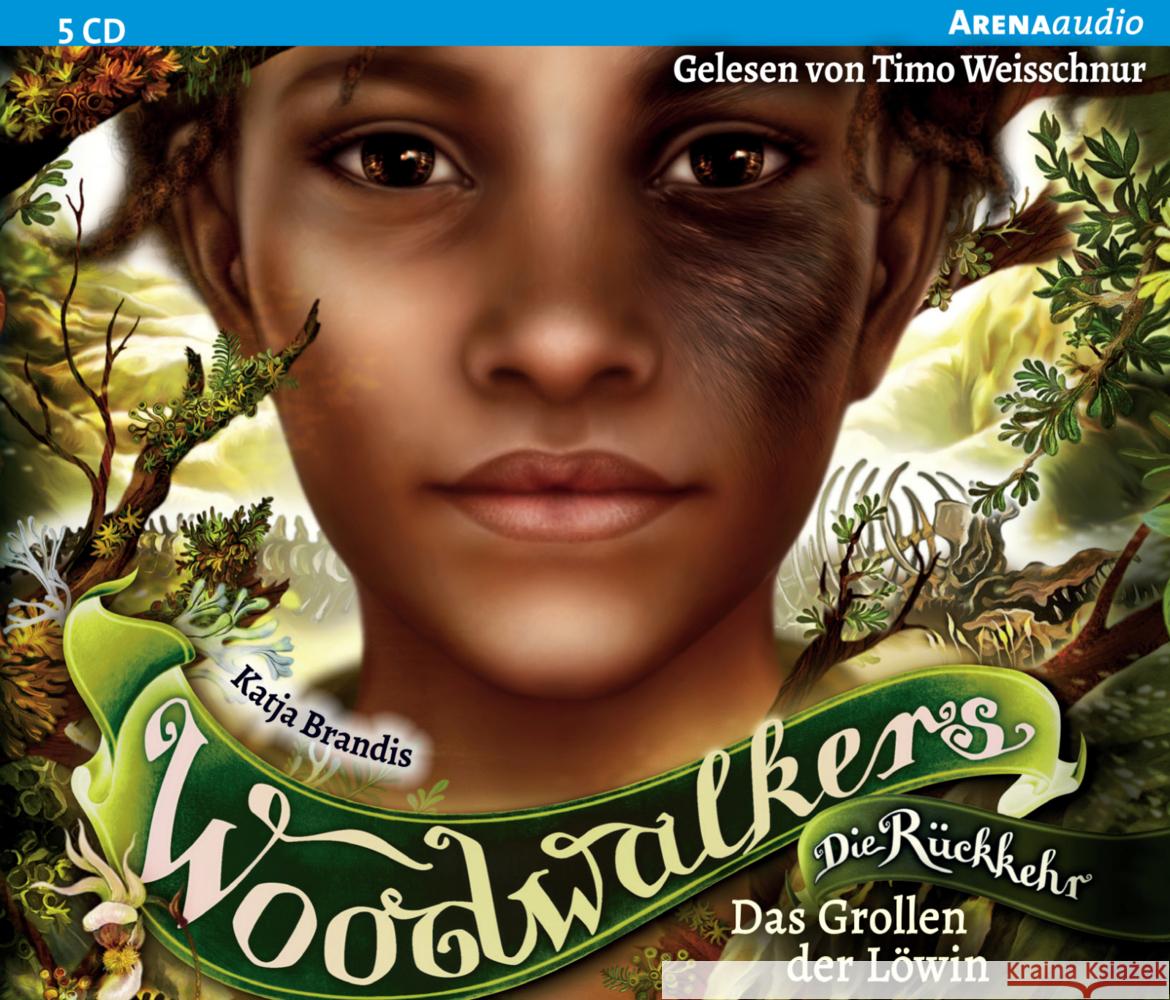 Woodwalkers - Die Rückkehr (Staffel 2, Band 3). Das Grollen der Löwin, 5 Audio-CD Brandis, Katja 9783401241555