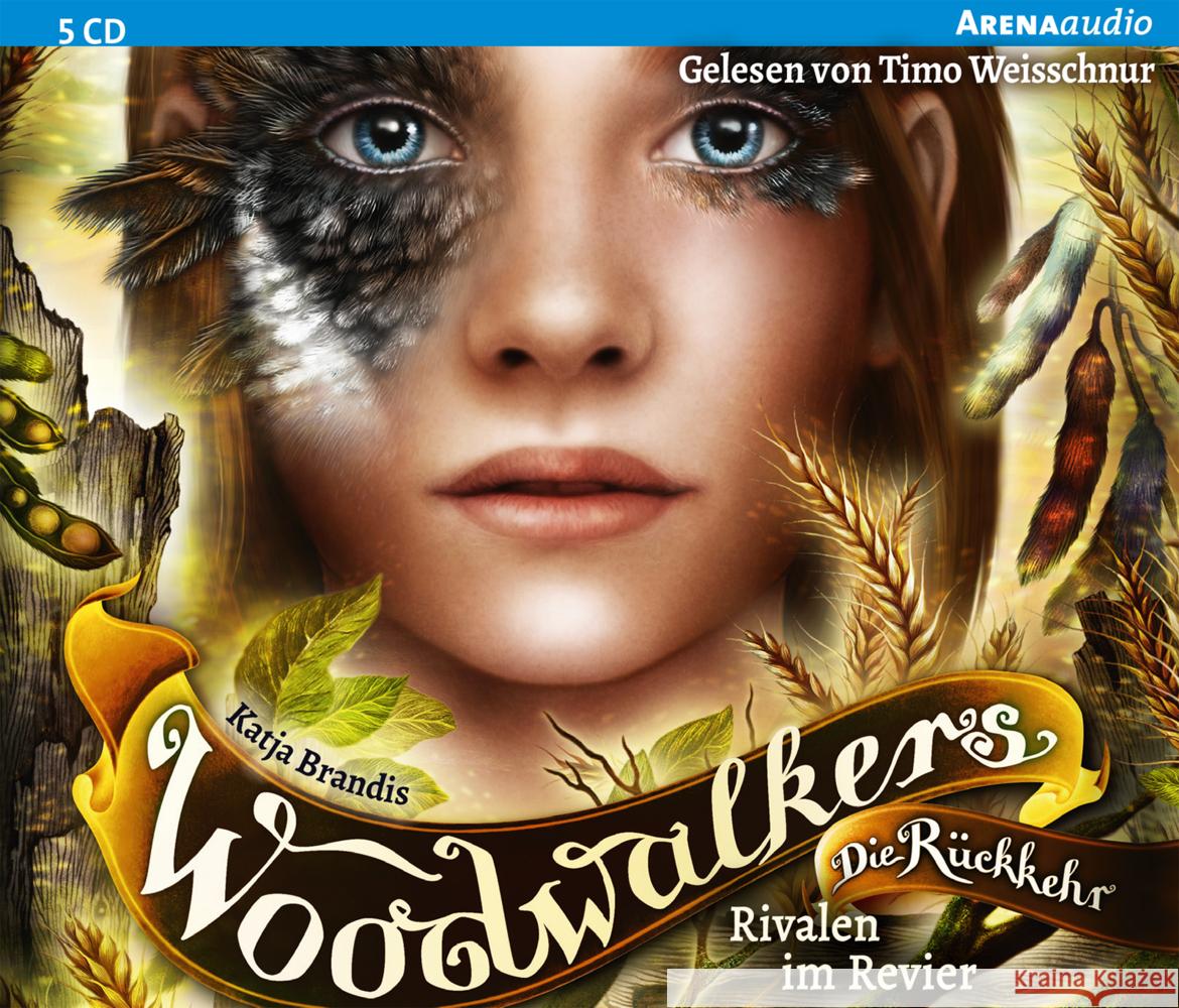 Woodwalkers - Die Rückkehr (Staffel 2, Band 5). Rivalen im Revier, 5 Audio-CD Brandis, Katja 9783401241579 Arena