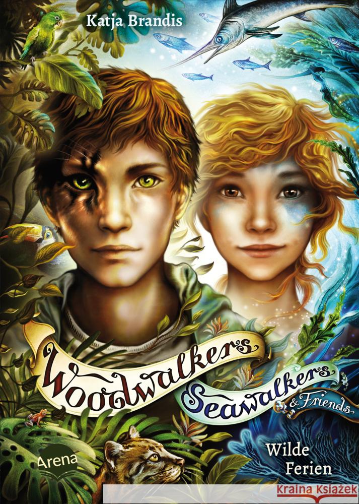 Woodwalkers & Friends/Seawalkers & Friends. Wilde Ferien Brandis, Katja 9783401608013