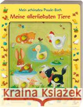 Mein schönstes Puzzle-Buch - Meine allerliebsten Tiere Grimm, Sandra 9783401704494 Arena