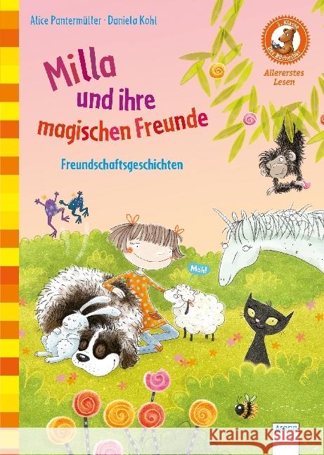 Milla und ihre magischen Freunde. Freundschaftsgeschichten : Mit Bücherbärfigur am Lesebändchen Pantermüller, Alice 9783401708003 Arena