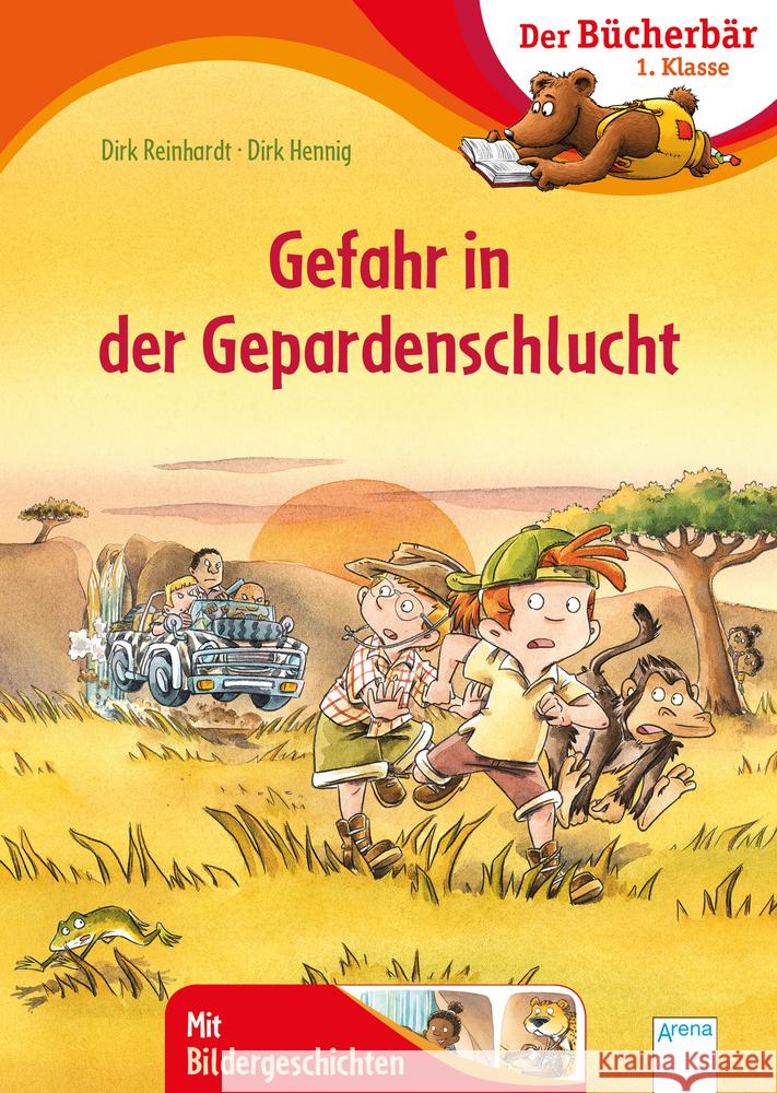 Gefahr in der Gepardenschlucht Reinhardt, Dirk 9783401713694 Arena