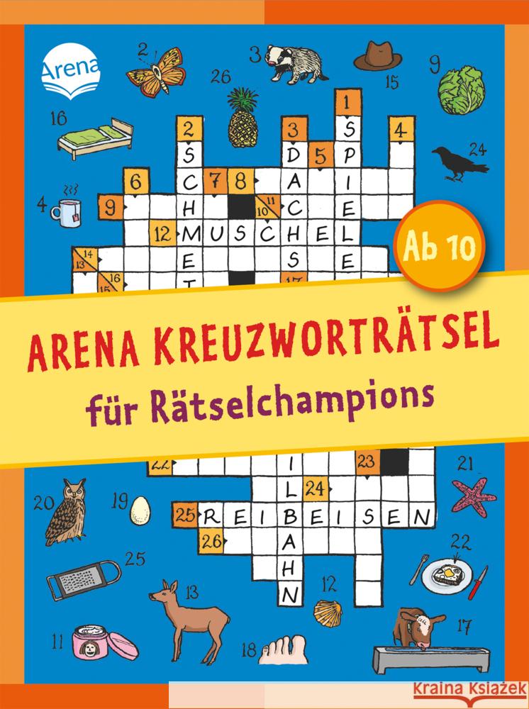 Arena Kreuzworträtsel für Rätselchampions Haller, Stefan 9783401715391