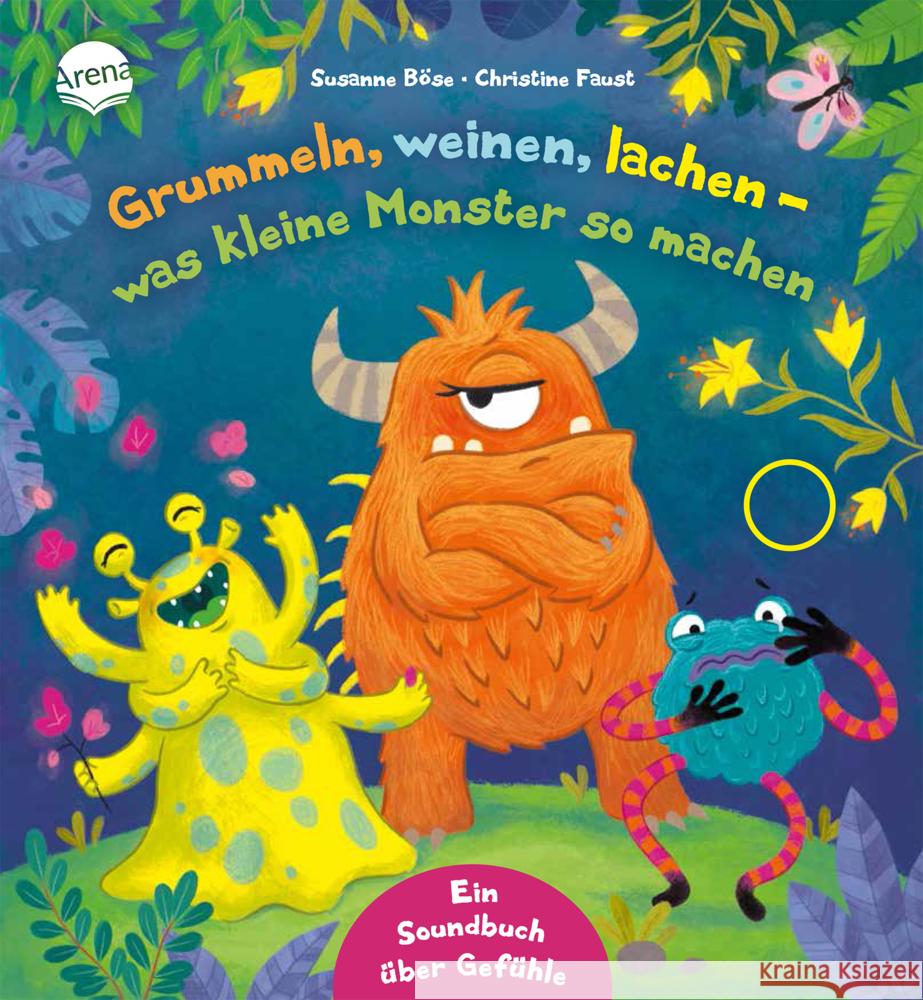 Grummeln, weinen, lachen - was kleine Monster so machen Böse, Susanne 9783401717630