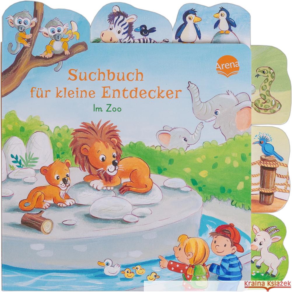 Suchbuch für kleine Entdecker. Im Zoo Kraushaar, Sabine 9783401718507