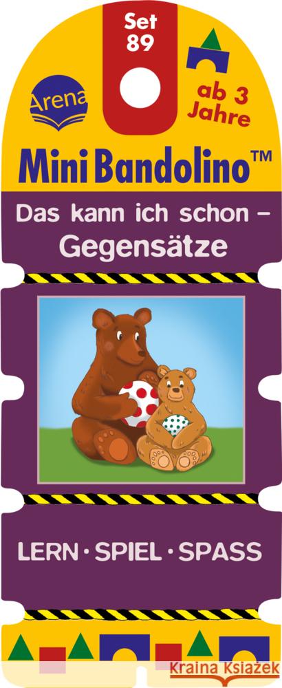 Mini Bandolino Set 89. Das kann ich schon - Gegensätze Morton, Christine 9783401718668 Arena