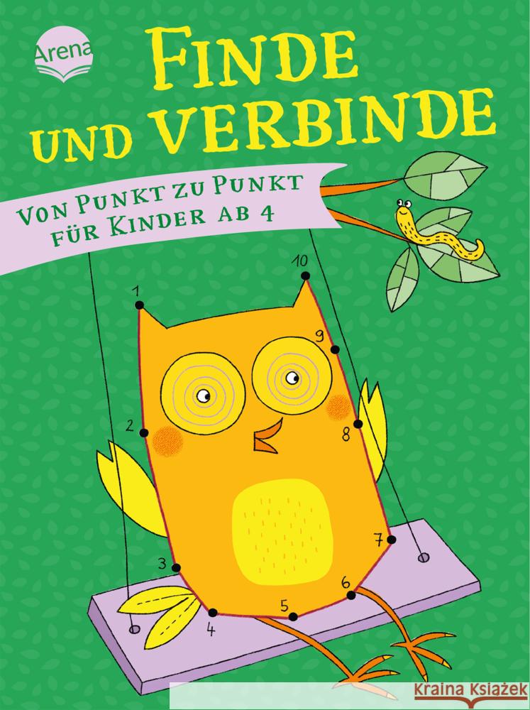 Finde und Verbinde. Von Punkt zu Punkt für Kinder ab 4 Greune, Mascha 9783401719313