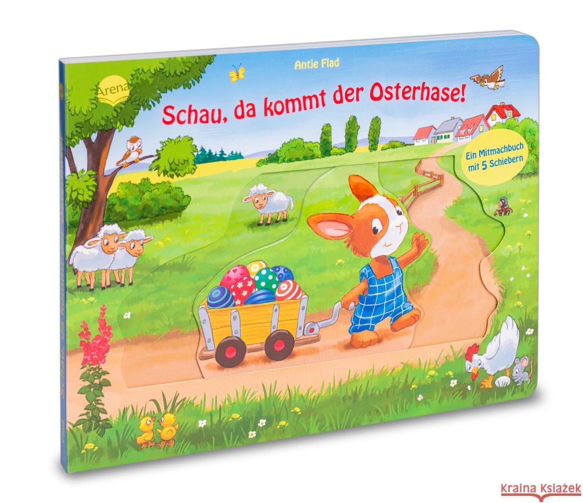 Schau, da kommt der Osterhase! Müller, Bärbel 9783401719955