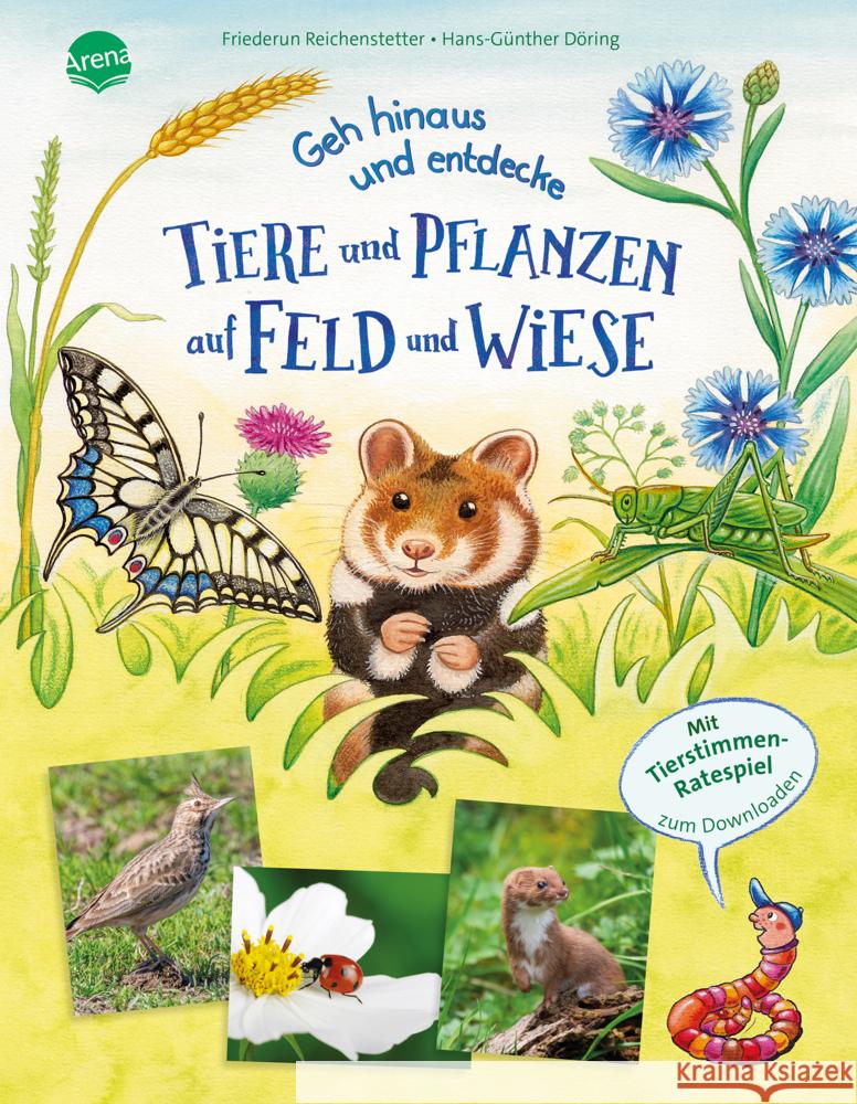 Geh hinaus und entdecke. Tiere und Pflanzen auf Feld und Wiese Reichenstetter, Friederun 9783401721163