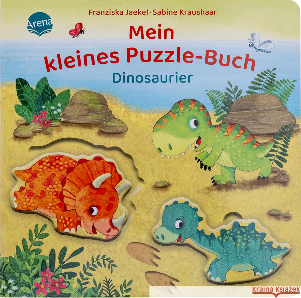 Mein kleines Puzzle-Buch. Dinosaurier Jaekel, Franziska 9783401722108