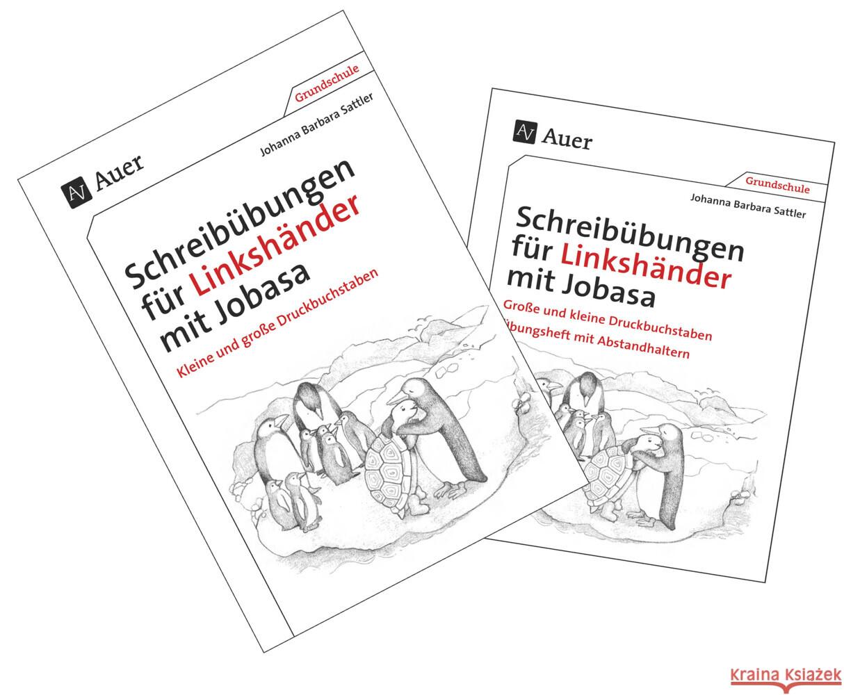 Schreibübungen für Linkshänder mit Jobasa-Set Sattler, Johanna Barbara 9783403080138 Auer Verlag in der AAP Lehrerwelt GmbH