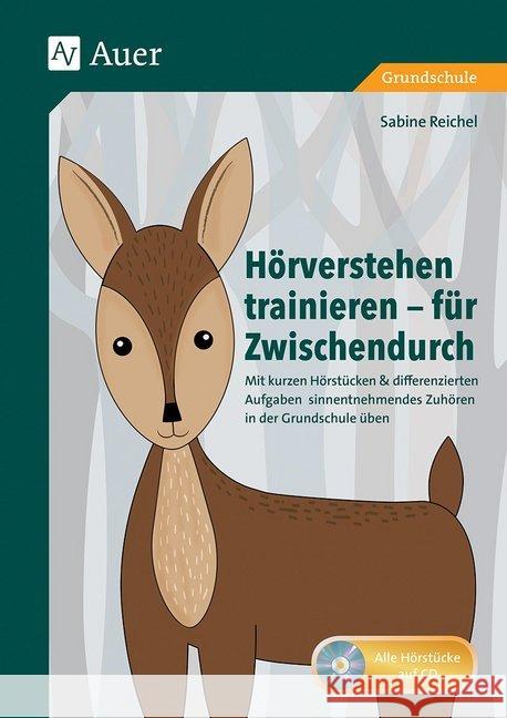 Hörverstehen trainieren - für Zwischendurch, m. Audio-CD : Mit kurzen Hörstücken & differenzierten Aufgaben sinnentnehmendes Zuhören in der Grundschule üben (2. bis 4. Klasse)  9783403081227 Klett