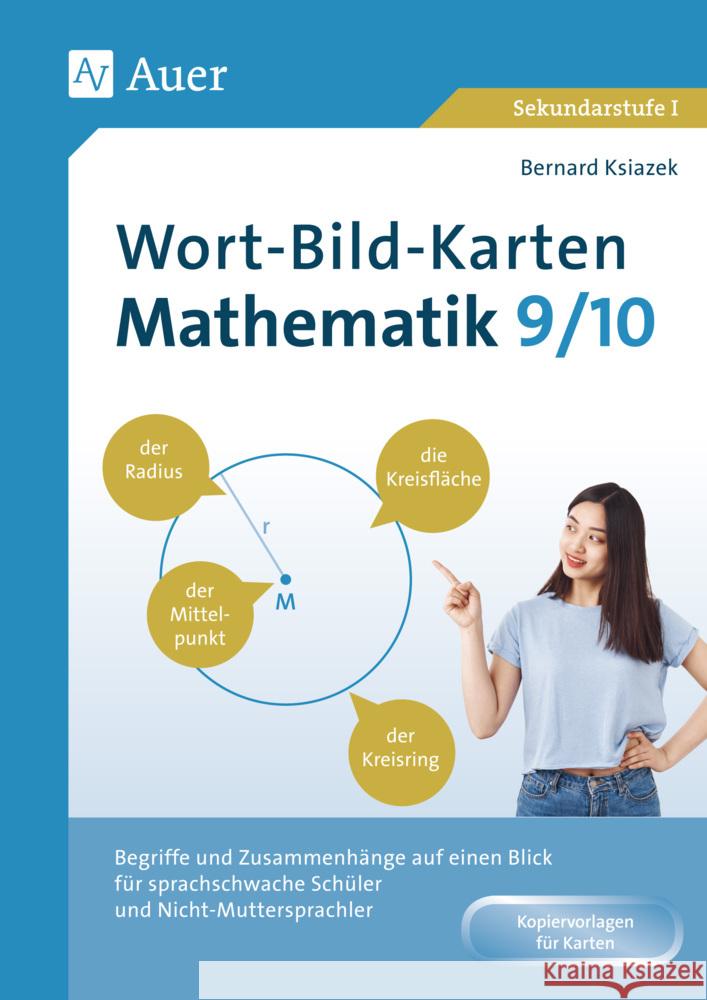 Wort-Bild-Karten Mathematik Klassen 9-10 Ksiazek, Bernard 9783403082552