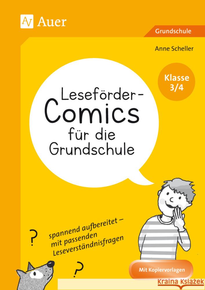 Leseförder-Comics für die Grundschule - Klasse 3/4 Scheller, Anne 9783403084075