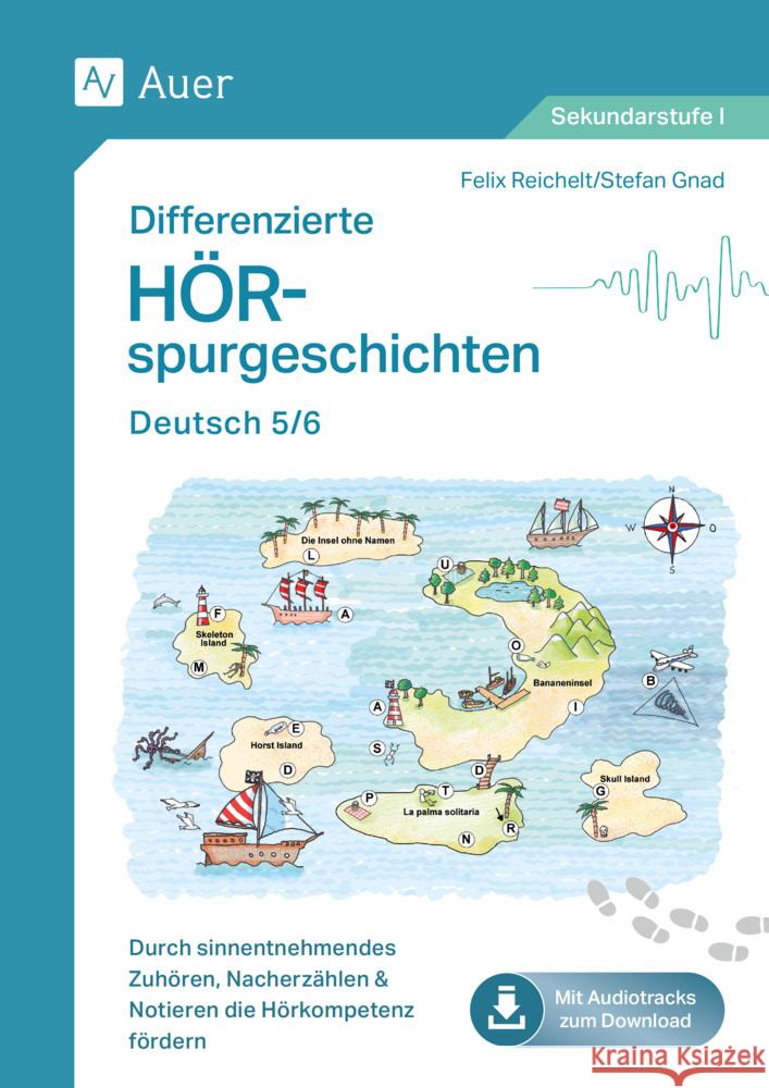 Differenzierte Hörspurgeschichten Deutsch 5/6 Reichel, Felix, Gnad, Stefan 9783403085508