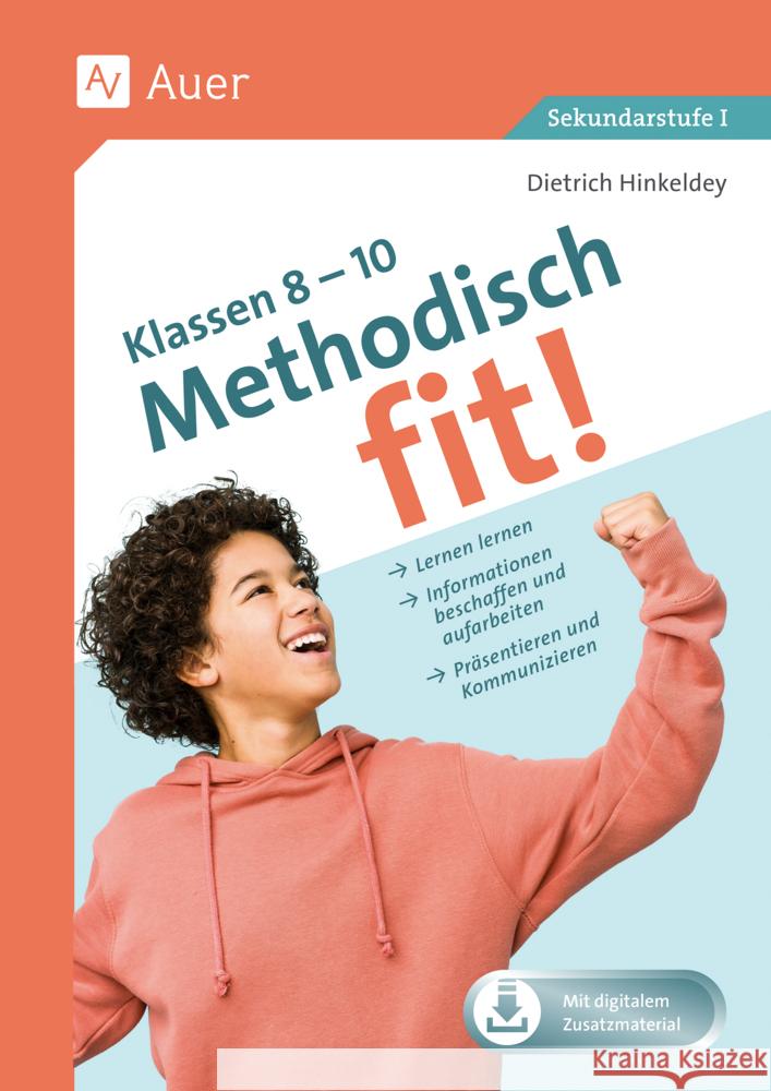 Methodisch fit! Klassen 8 - 10 Hinkeldey, Dietrich 9783403086567 Auer Verlag in der AAP Lehrerwelt GmbH