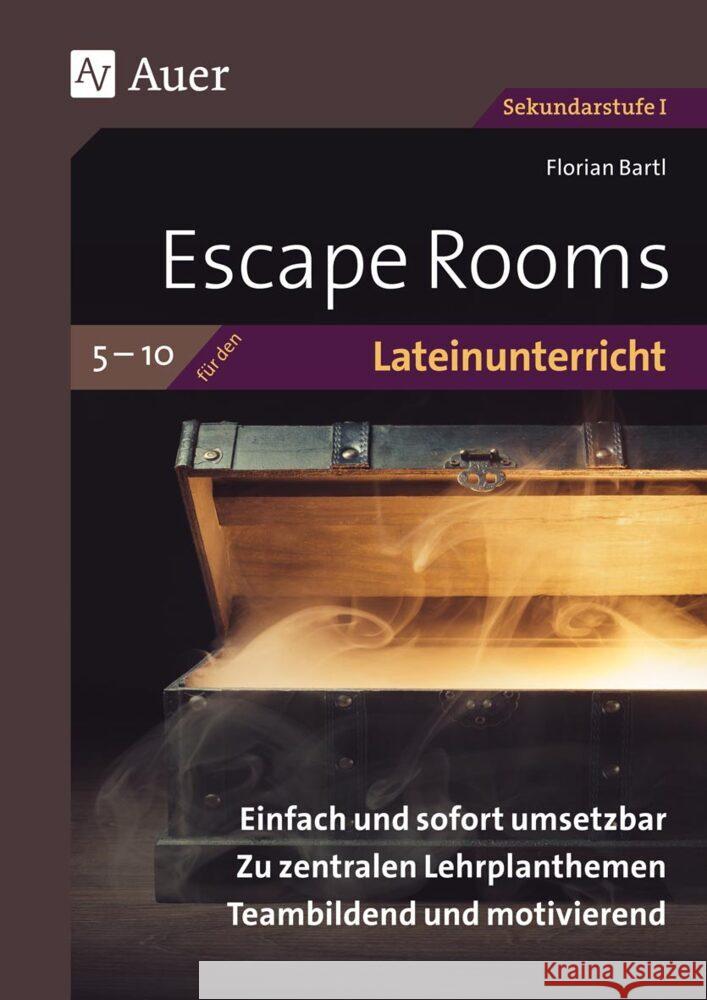 Escape Rooms für den Lateinunterricht 5-10 Bartl, Florian 9783403086789