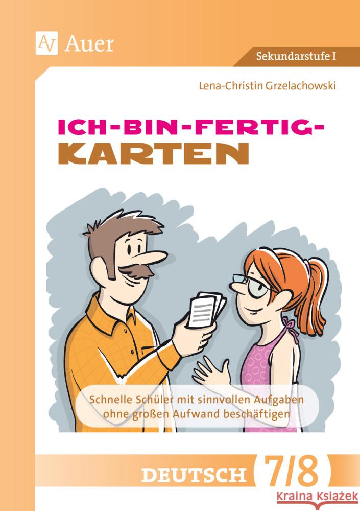 Ich-bin-fertig-Karten Deutsch Klassen 7-8 Grzelachowski, Lena-Christin 9783403086833