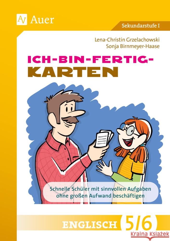 Ich-bin-fertig-Karten Englisch Klassen 5-6 Birnmeyer-Haase, Sonja, Grzelachowski, Lena-Christin 9783403086840