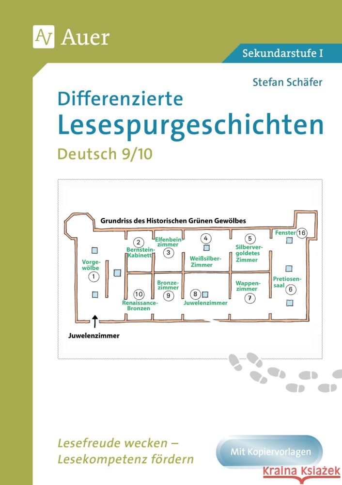 Differenzierte Lesespurgeschichten Deutsch 9-10 Schäfer, Stefan 9783403087021