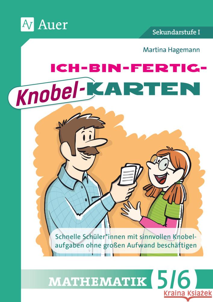 Ich-bin-fertig-Knobelkarten Mathematik Klassen 5-6 Hagemann, Martina 9783403087113