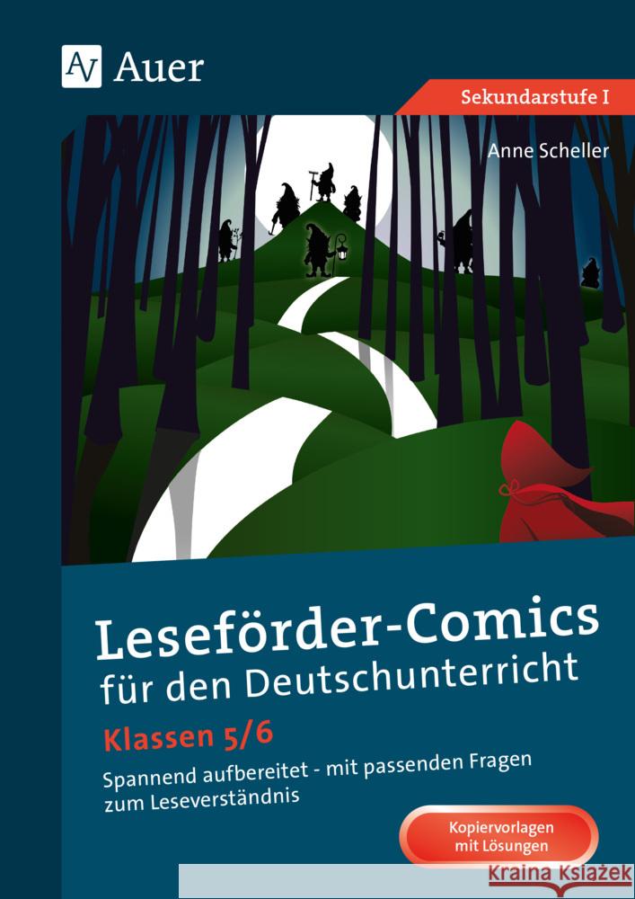 Leseförder-Comics für den Deutschunterricht 5-6 Scheller, Anne 9783403087182