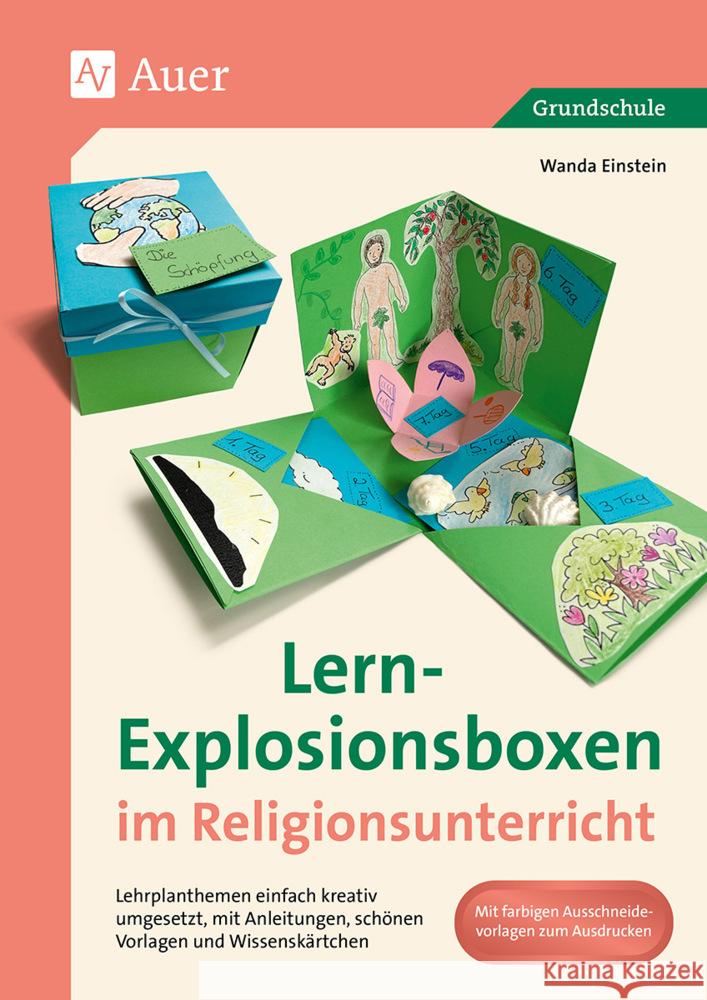 Lern-Explosionsboxen im Religionsunterricht Einstein, Wanda 9783403087847 Auer Verlag in der AAP Lehrerwelt GmbH