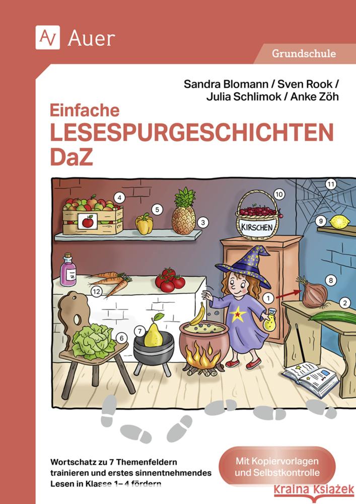 Einfache Lesespurgeschichten DaZ Blomann, S., S.Rook, Schlimok, J. 9783403088370 Auer Verlag in der AAP Lehrerwelt GmbH