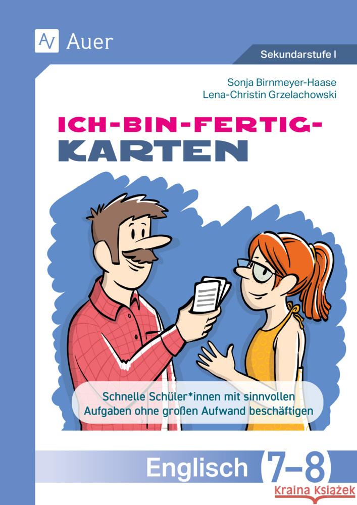 Ich-bin-fertig-Karten Englisch Klassen 7-8 Birnmeyer-Haase, Sonja, Grzelachowski, Lena-Christin 9783403088691 Auer Verlag in der AAP Lehrerwelt GmbH