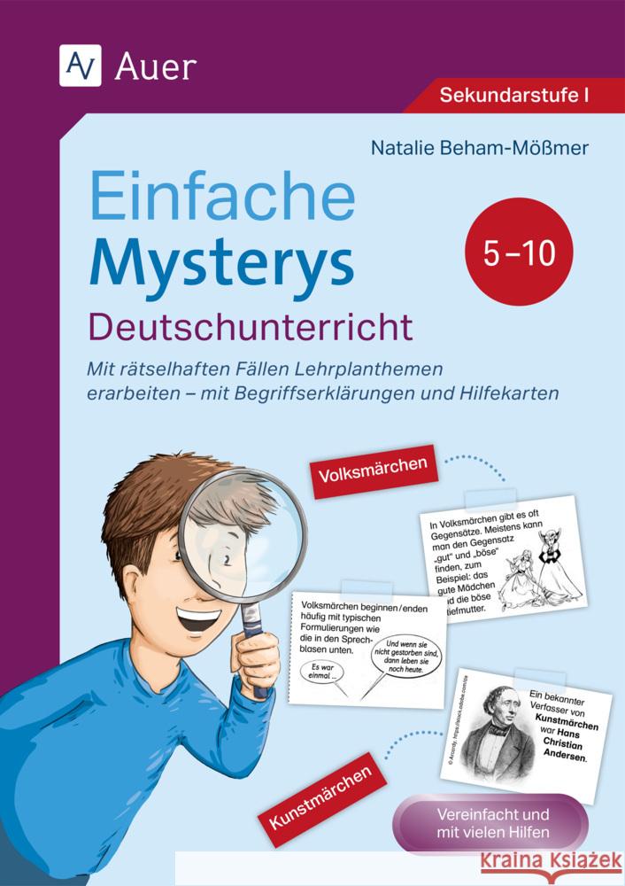 Einfache Mysterys Deutschunterricht 5-10 Beham-Mößmer, Natalie 9783403088844 Auer Verlag in der AAP Lehrerwelt GmbH