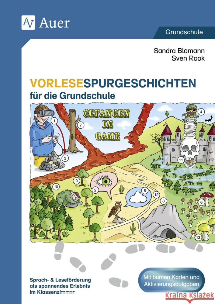 Vorlesespurgeschichten für die Grundschule Blomann, Sandra, Rook, Sven 9783403089865 Auer Verlag in der AAP Lehrerwelt GmbH