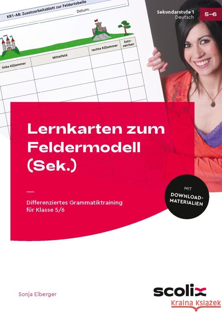 Lernkarten zum Feldermodell (Sek.), m. 1 Beilage Eiberger, Sonja 9783403105893