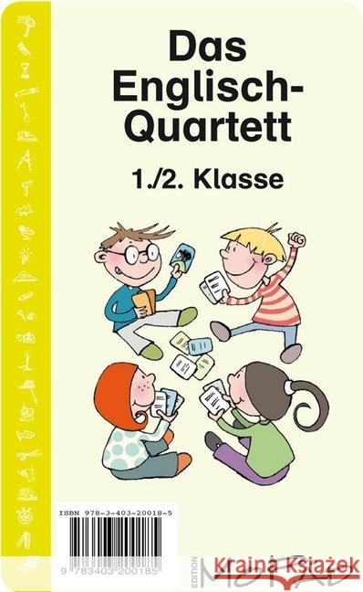 Das Englisch-Quartett (Kartenspiel) : 1./2. Klasse Wehren, Bernd 9783403200185