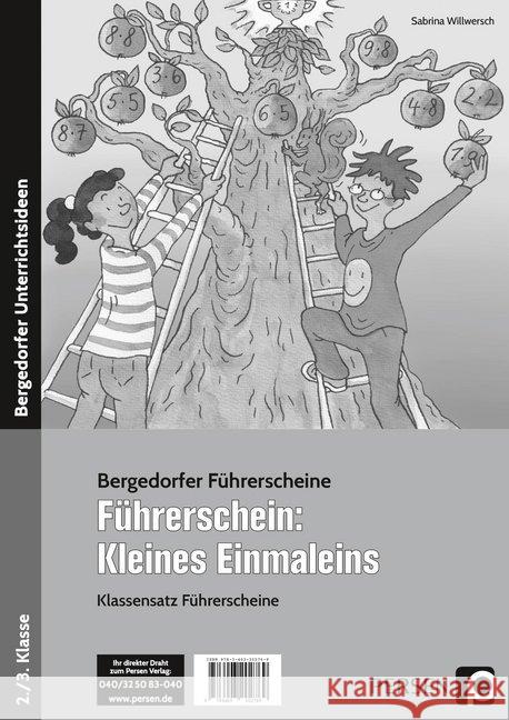 Führerschein: Kleines Einmaleins - Klassensatz Führerscheine : 2./3. Klasse Willwersch, Sabrina 9783403202769 Persen Verlag in der AAP Lehrerfachverlage Gm