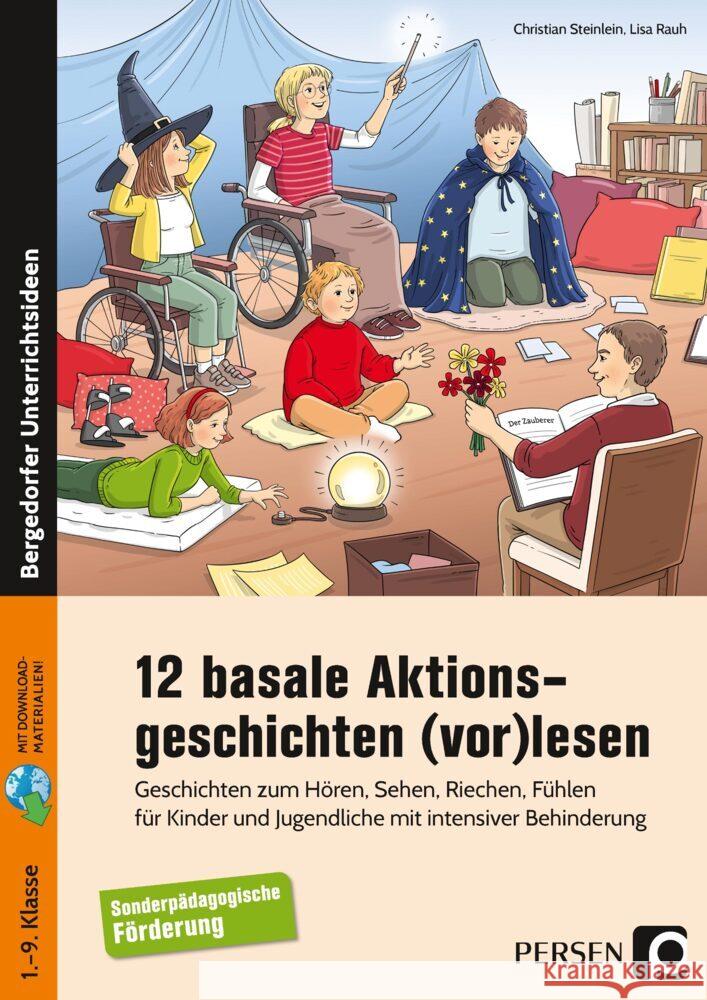12 basale Aktionsgeschichten (vor)lesen Steinlein, Christian, Rauh, Lisa 9783403207467