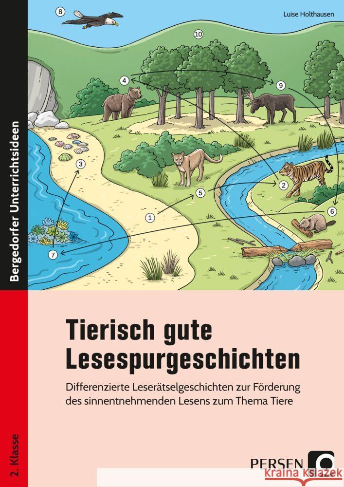 Tierisch gute Lesespurgeschichten Holthausen, Luise 9783403207665 Persen Verlag in der AAP Lehrerwelt