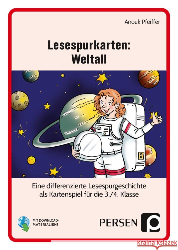 Lesespurkarten: Weltall Pfeiffer, Anouk 9783403207900 Persen Verlag in der AAP Lehrerwelt