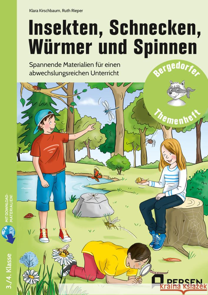 Insekten, Schnecken, Würmer und Spinnen Kirschbaum, Klara, Rieper, Ruth 9783403208020 Persen Verlag in der AAP Lehrerwelt