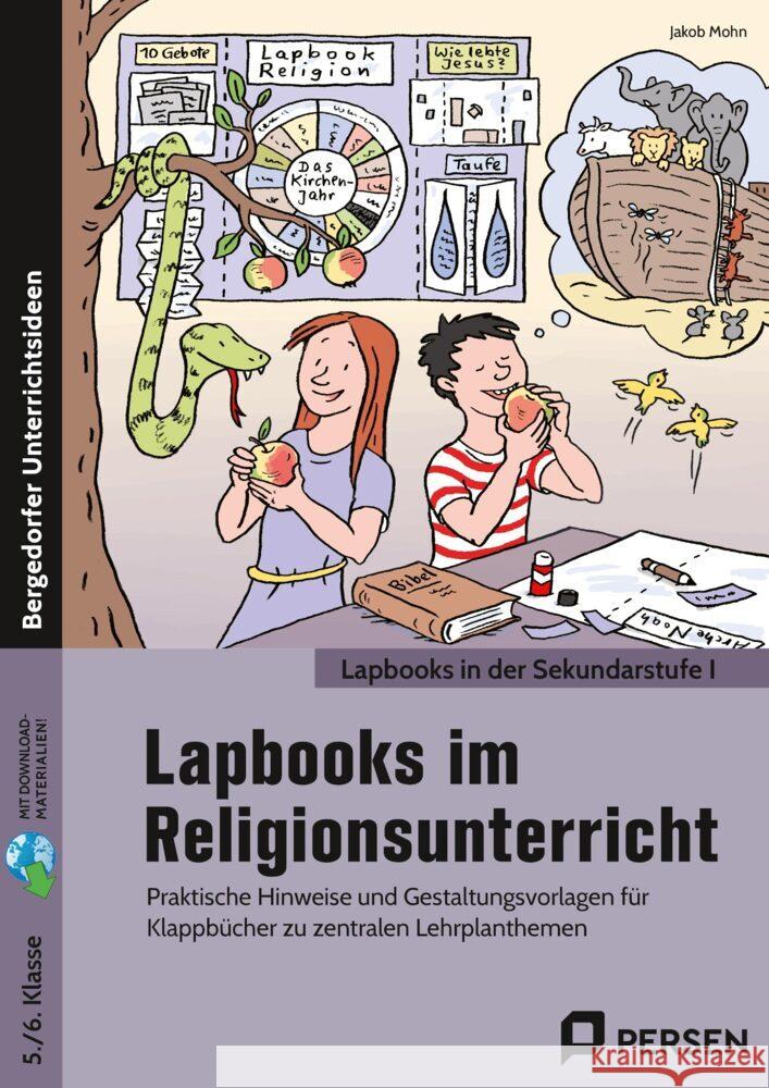 Lapbooks im Religionsunterricht - 5./6. Klasse Mohn, Jakob 9783403208259 Persen Verlag in der AAP Lehrerwelt