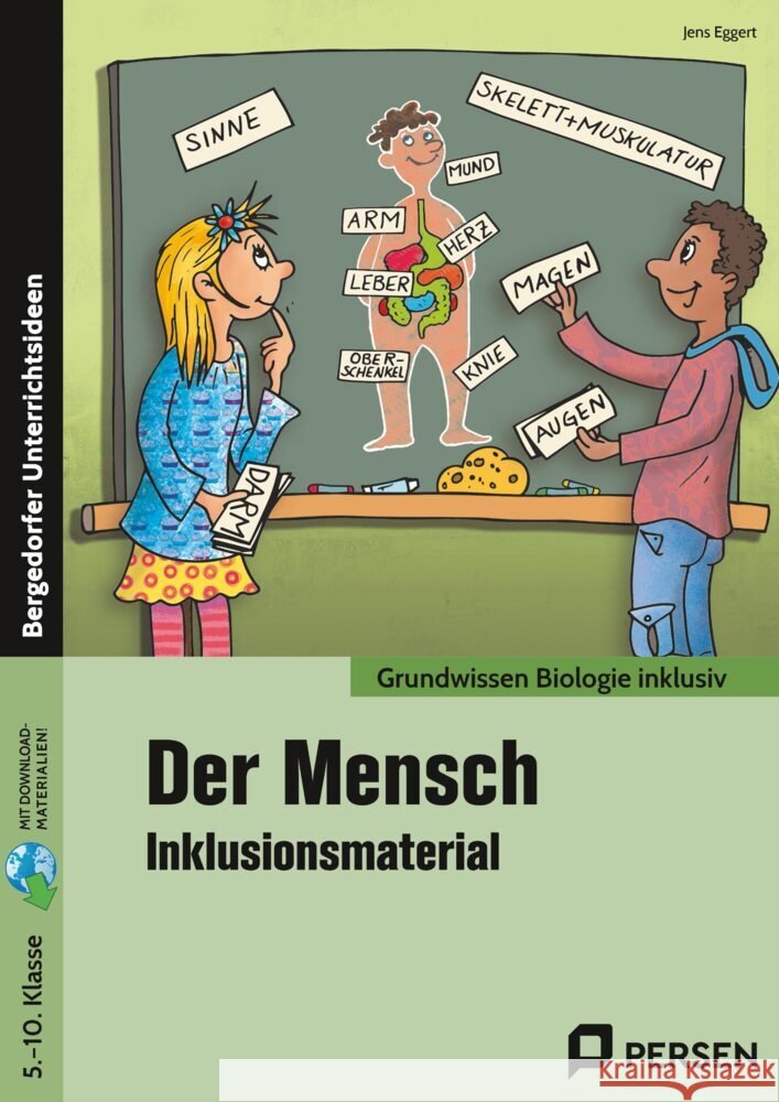 Der Mensch - Inklusionsmaterial Eggert, Jens 9783403208655