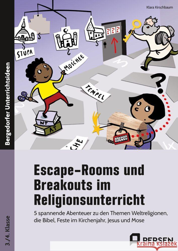 Escape-Rooms und Breakouts im Religionsunterricht Kirschbaum, Klara 9783403209393 Persen Verlag in der AAP Lehrerwelt